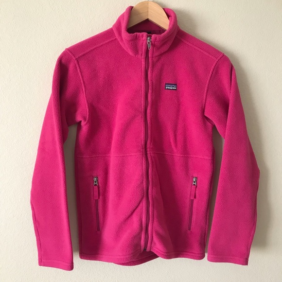 Patagonia Other - Patagonia Fleece Jacket Pink Zip Up